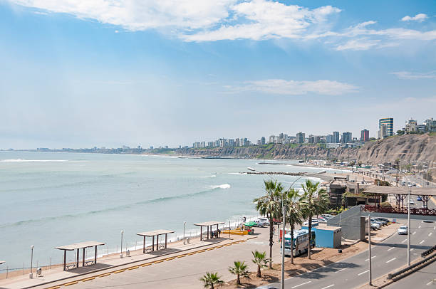 istock View Of The Coast In Lima, Peru 502848950
