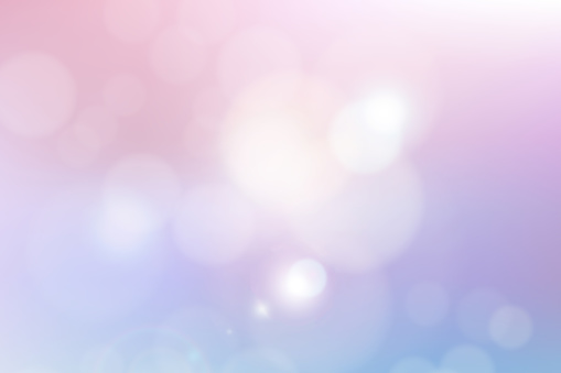 Romantic and sweet beautiful abstract illustration blurred with bokeh background