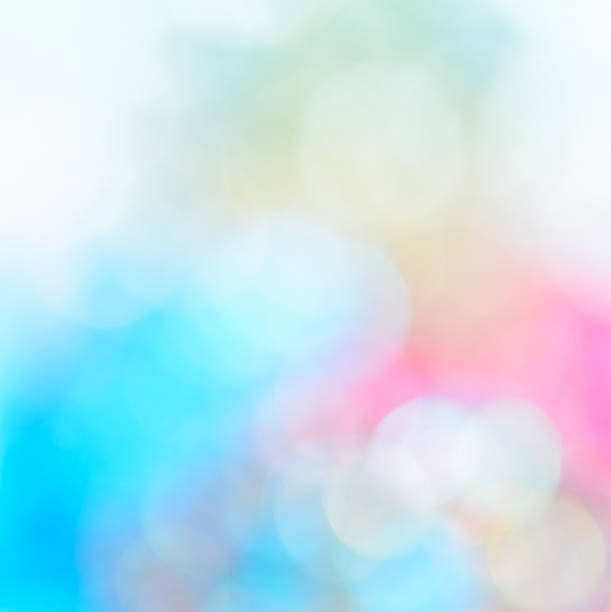 istock Colorful bokeh twinkling lights  background 502851002