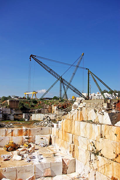 istock Marble quarry at Portugal. 502858321