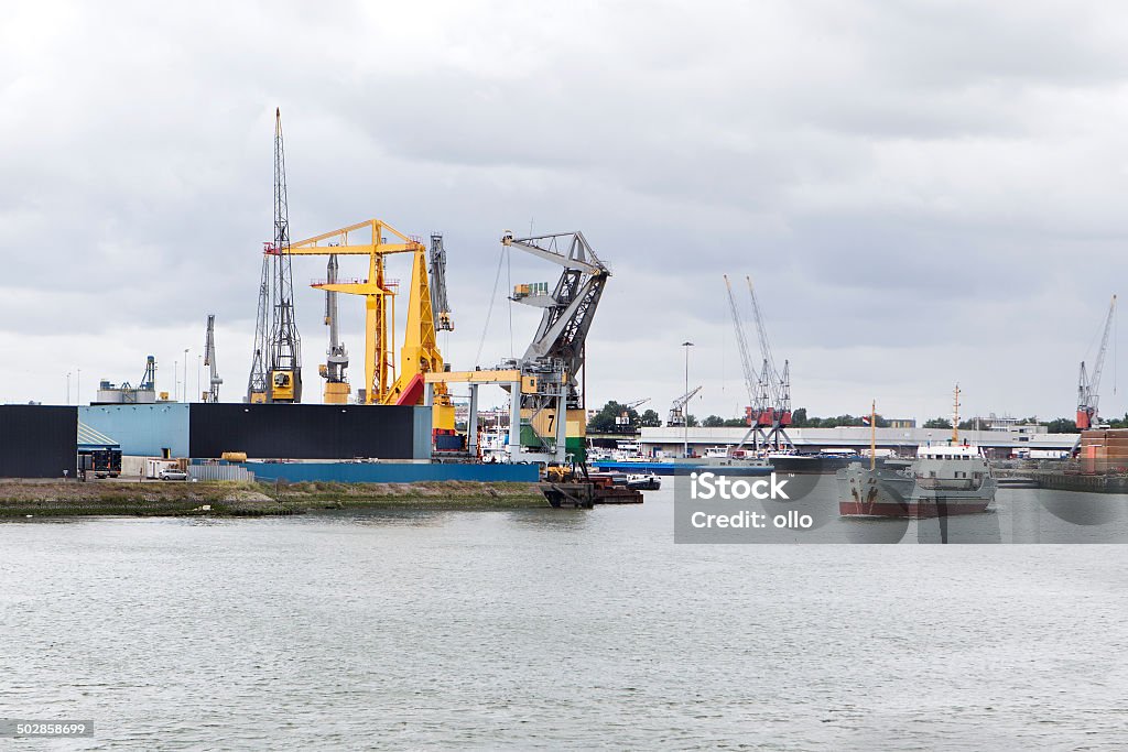 Puerto de Rotterdam - Foto de stock de Acero libre de derechos