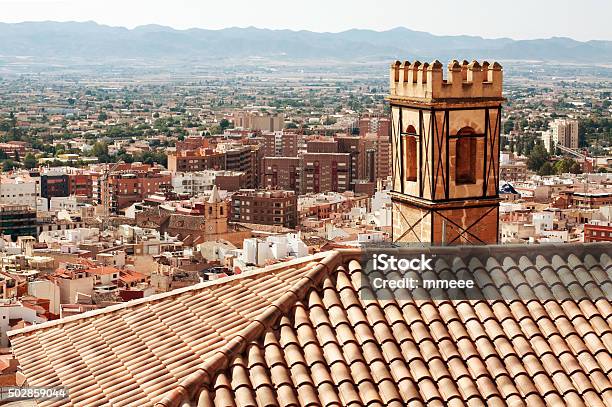 View Of City Of Lorca Spain Stock Photo - Download Image Now - Lorca, 2015, City