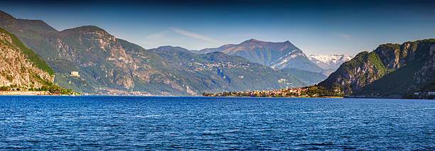 istock Panorama of the city Dervio 502859643