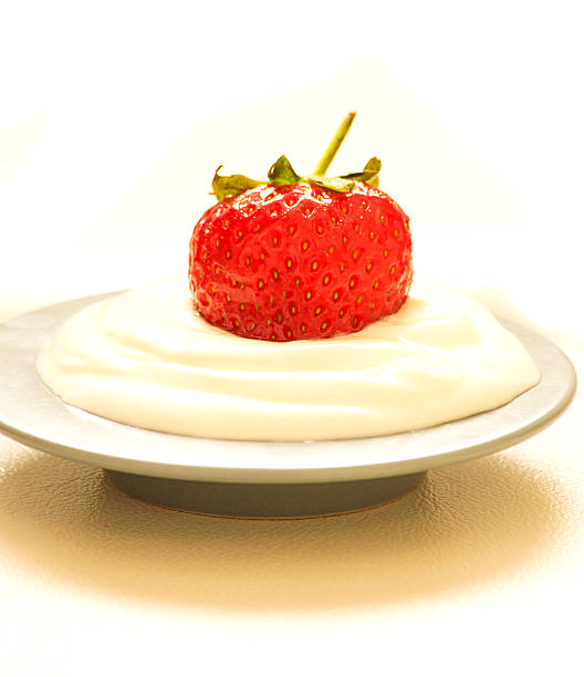 istock Strawberry in a cream 502860693