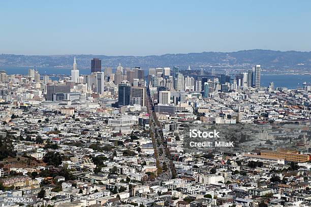 San Francisco Cityscape View Stock Photo - Download Image Now - Frisco - Texas, Urban Skyline, 2015