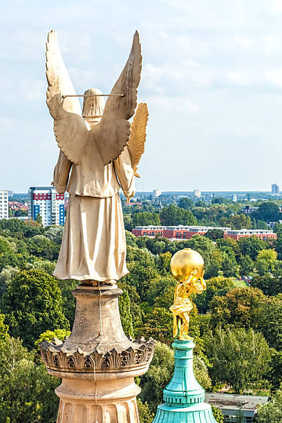 istock Angel statue in Potsdam 502868490