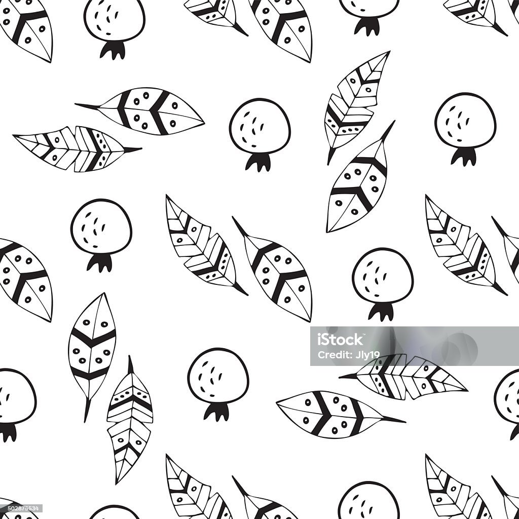 Aztec Feather Pattern Aztec Feathers Seamless Pattern Stock Illustration - Download Image Now ...