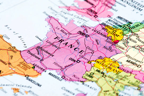 istock Map of France 502885180