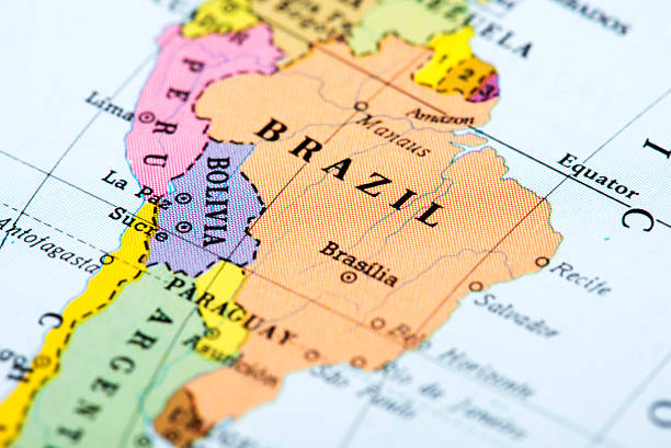 istock Map of Brazil 502886346