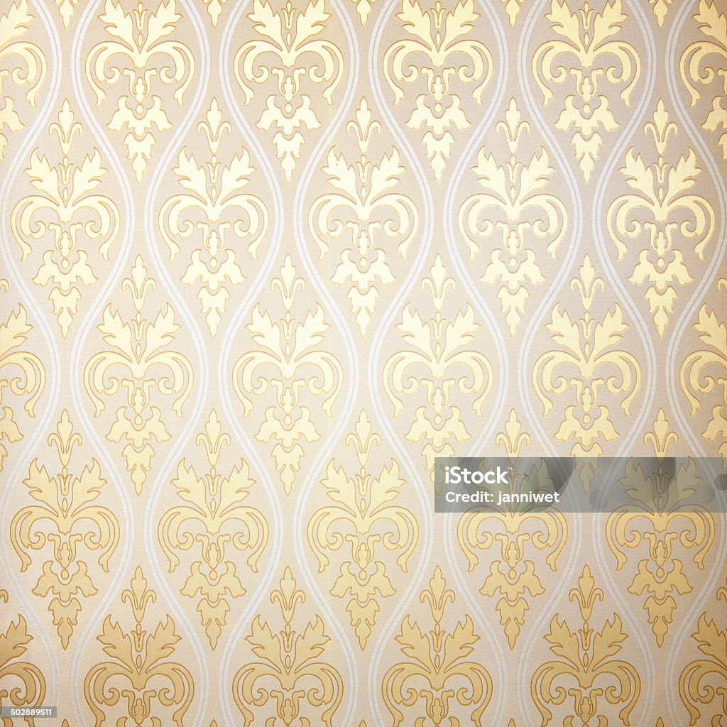 Wallpapers Floral wallpaper pattern light yellow abstract background texture interior. Luxury Stock Photo