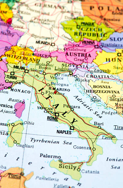 istock Map of Italy 502889630