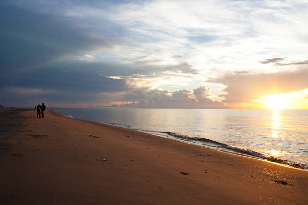 istock sunrise on beautiful beach 502892611