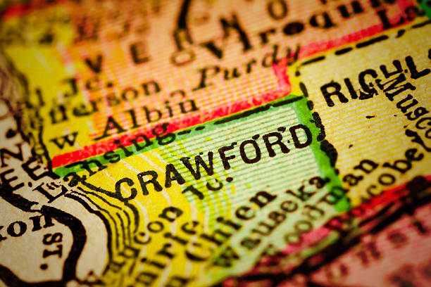 istock Crawford | Wisconsin County maps 502893434