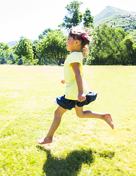 istock Little Girl Running 502894032