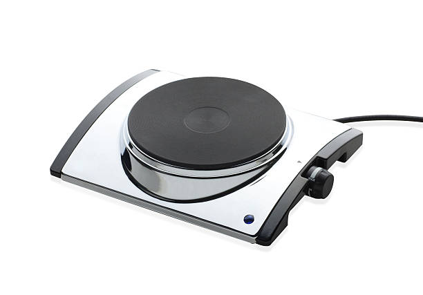 istock Stainless steel stove isolated on white 502894049