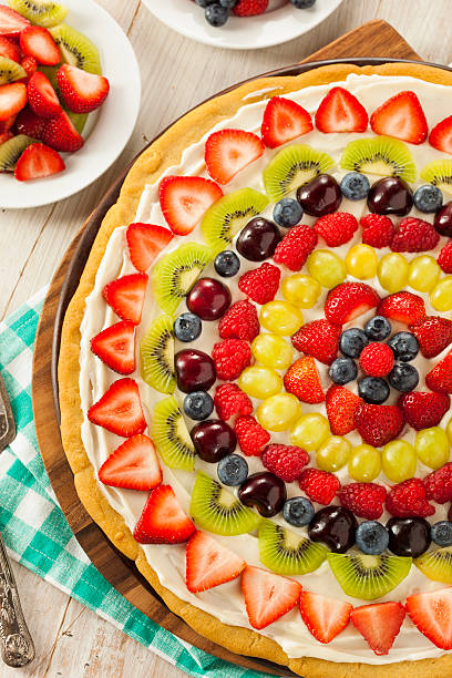 istock Homemade Natural Fruit Pizza 502894295
