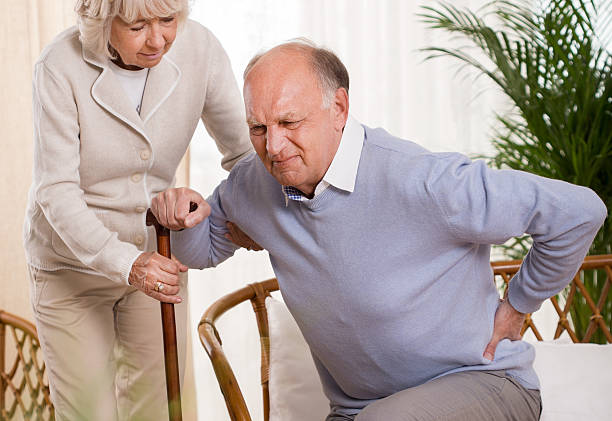 istock Elderly man having a back pain 502894342