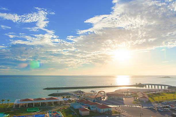 istock Sunset shining of tropical island, HDR 502894365