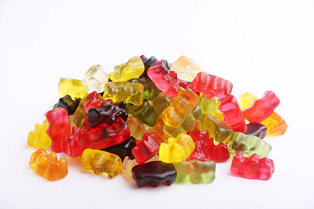 istock Gummy Bears on a White Background 502894723