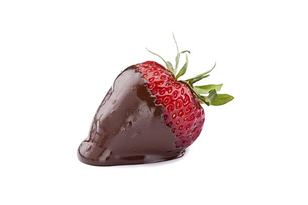 istock strawberry in chocolate dip 502894974