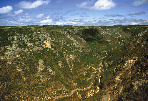 France. (lozere) gorges of the tarn.