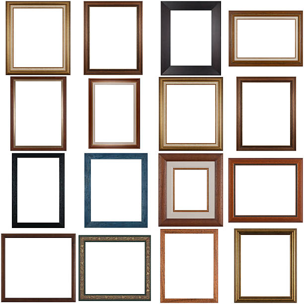 istock Set of wooden frames 502896974