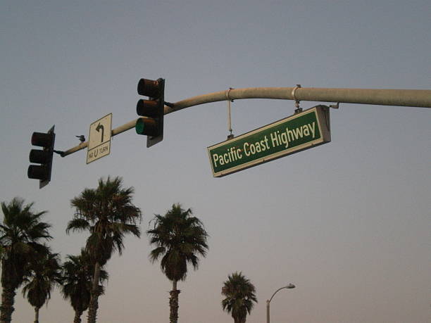 istock Pacific Coast Highway Sign, California 502897962
