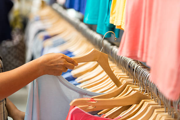 istock Choice shirts in boutique 502906049