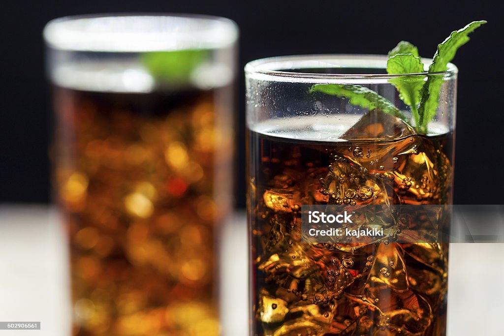 Vaso de Cola - Foto de stock de Bebida libre de derechos