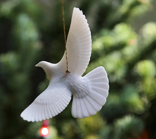 Photo of Turtle Dove Christmas Ornament