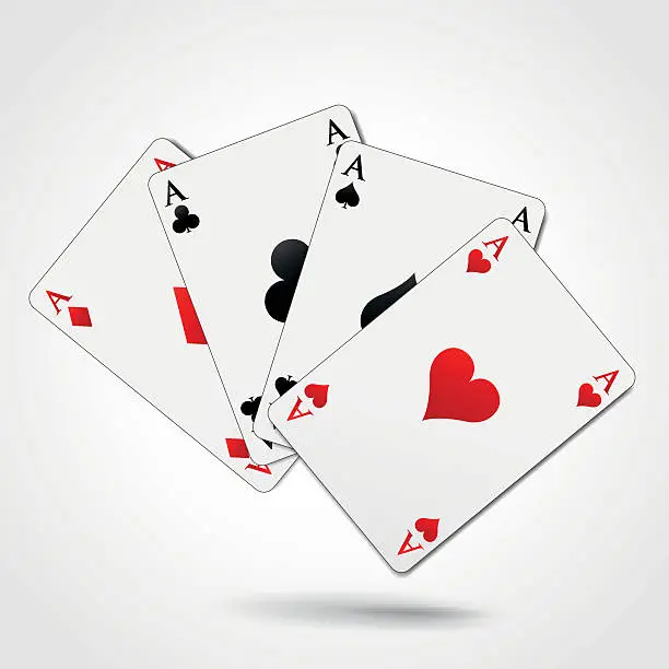 Vector illustration of Vector playing cards illustration