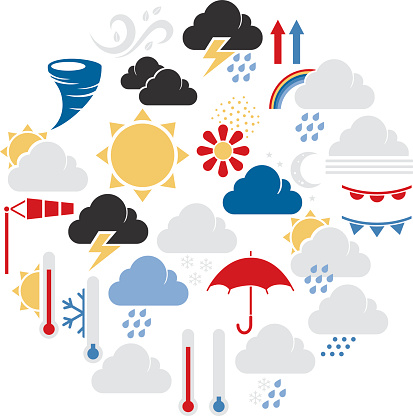A set of weather related icons. See more nature images below http://s688.photobucket.com/albums/vv250/TheresaTibbetts/EcoandNature.jpg