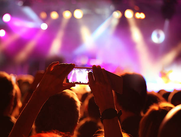 istock Taking picture at a music concert 502911393