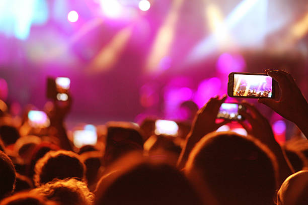 istock Taking picture at a music concert 502911399