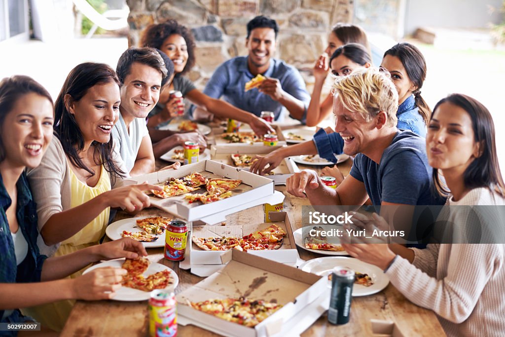 It's time for a pizza party! Cropped shot of a group of friends enjoying pizza togetherhttp://195.154.178.81/DATA/i_collage/pi/shoots/783606.jpg Home Interior Stock Photo