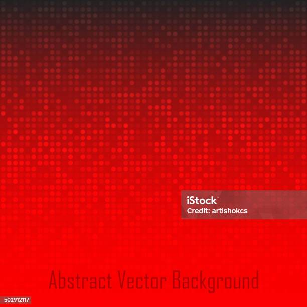 Abstract Red Technology Background Stock Illustration - Download Image Now - Abstract, Arts Culture and Entertainment, Backgrounds