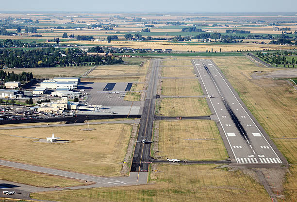 istock Small City airport 502914046