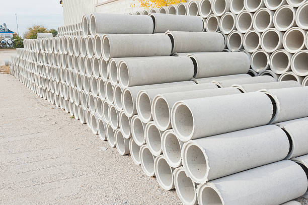 istock Pipe of cement for the building trade 502914304