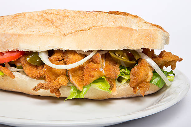 Homemade Spicy Meatball Sub Sandwich