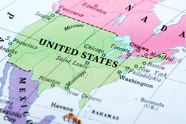 istock Map of United States 502917406
