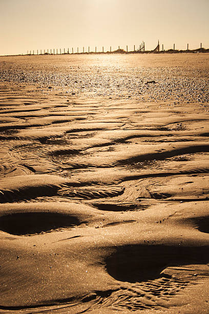Sand, Puerto Peñasco stock photo