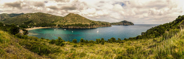 view of cala monjoi in costa brava