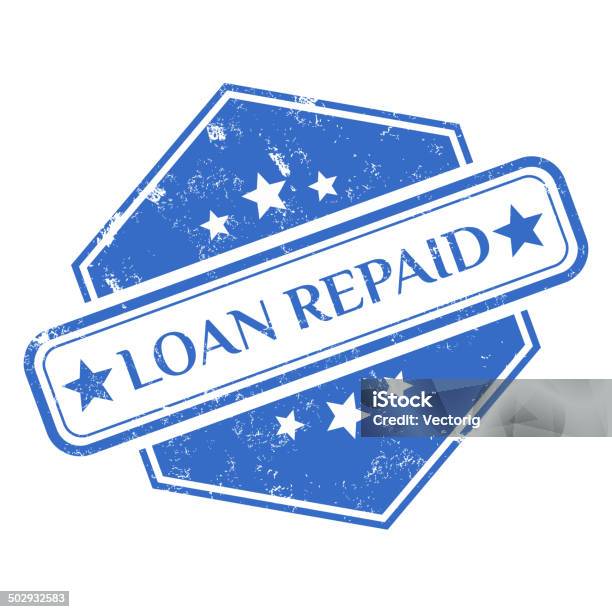 Loan Repaid Stock Illustration - Download Image Now - Agreement, Currency, Cut Out