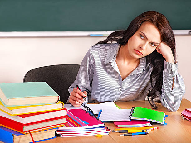 istock Woman in classroom. 502933157