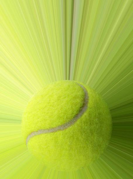 istock Tennis ball with action 502933166