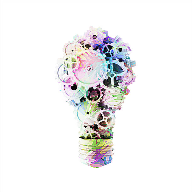 istock bulb in form color gears 502933939