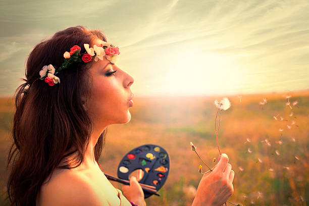 istock Woman enjoying the sun. 502934321