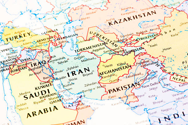 middle east and central asia stock photo