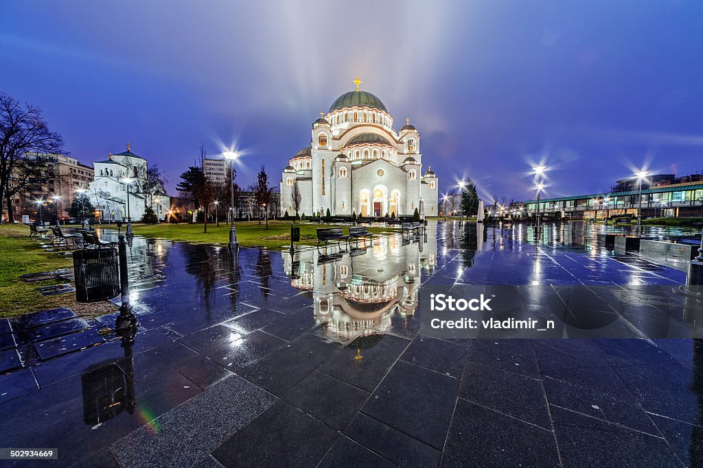 Saint Sava Temple Saint Sava temple, Belgrade Serbia Belgrade - Serbia Stock Photo