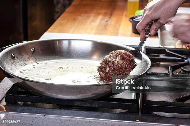 Stir Cooking School Stock Photo - Download Image Now - Beef, Chef, Commercial Kitchen